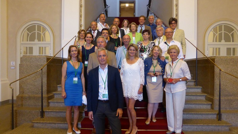 Das Mnchner Kaufmanns-Casino zusammen mit MdL Mechthilde Wittmann